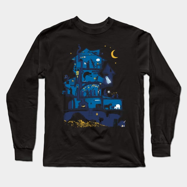 Wizard's Tower Long Sleeve T-Shirt by CrumblinCookie